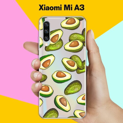 Силиконовый чехол Авокадо на Xiaomi Mi A3 силиконовый чехол авокадо из авокадо на xiaomi mi 10 pro