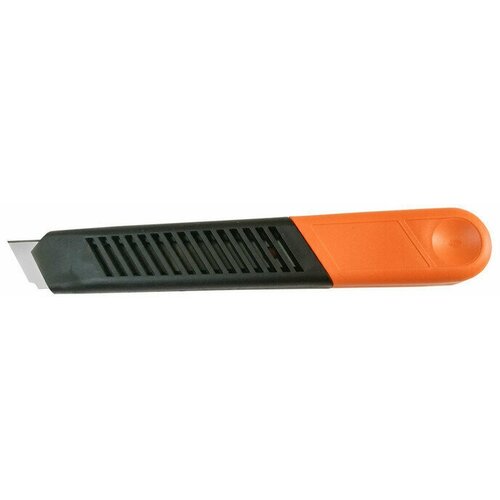 Нож Альфа канцелярский 18 мм с фиксатором оранжевый, 992788