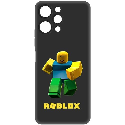 Чехол-накладка Krutoff Soft Case Roblox-Классический Нуб для Xiaomi Redmi 12 черный чехол накладка krutoff soft case roblox классический нуб для xiaomi redmi 10c черный