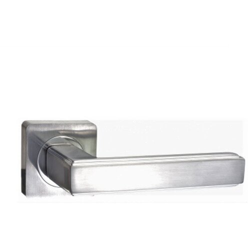 Дверные ручки для входных и межкомнатных дверей RENZ ренц Арона КВ DH 96-02 SN ручка дверная renz ренц арона матовый хром
