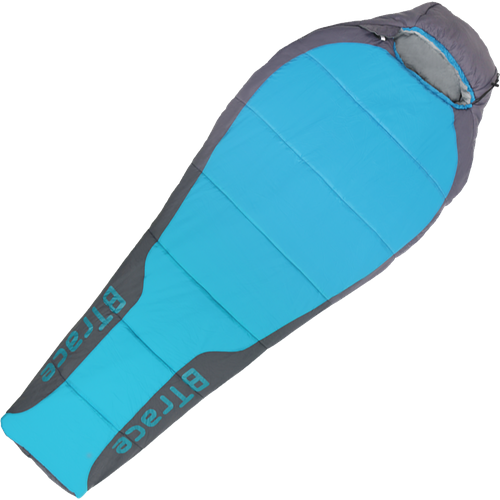 Спальный мешок BTrace Swelter L size правый серый/синий