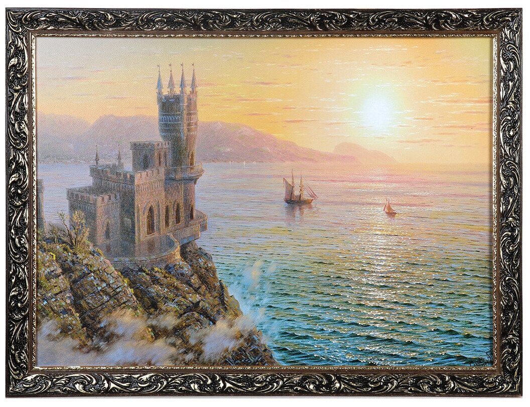 Айвазовский ласточкино гнездо картина