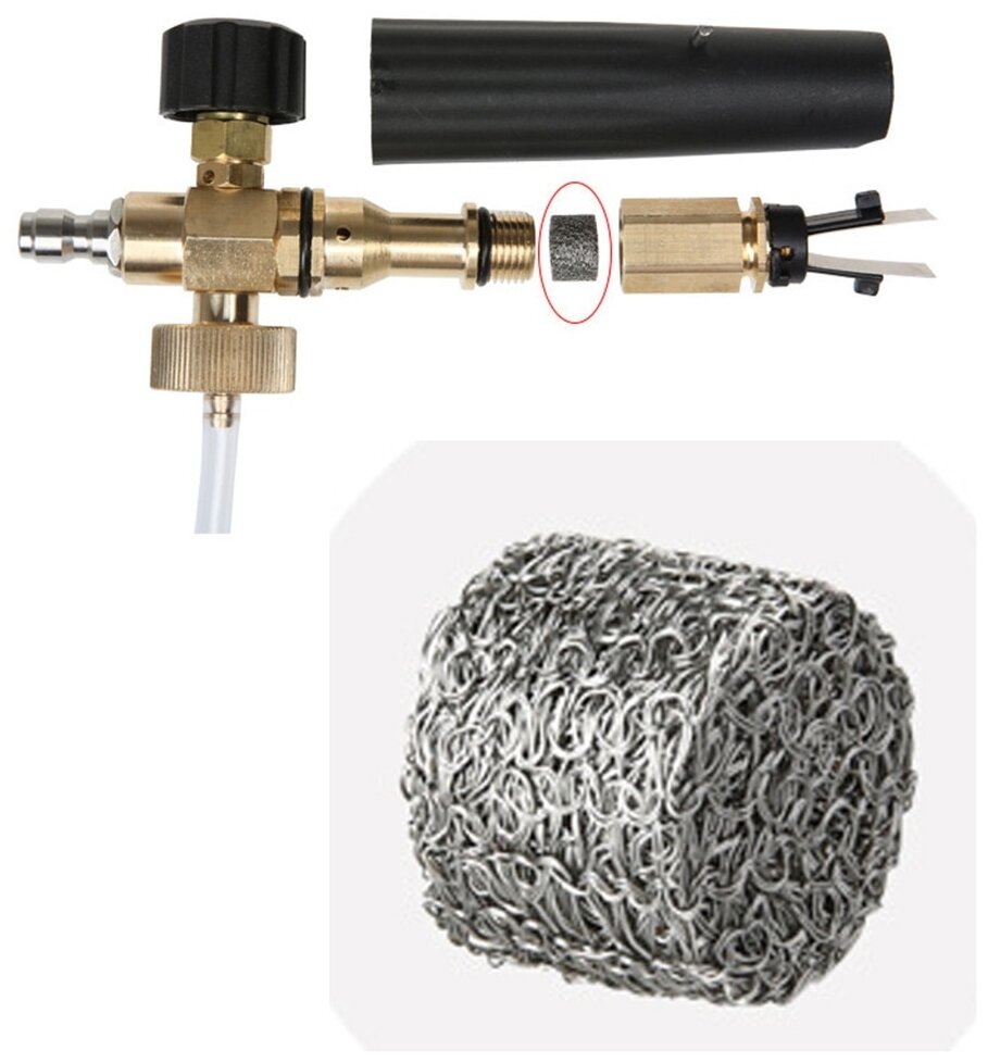 фото Сетчатый фильтр ("пенная таблетка") для профессиональной пенной насадки комплект 5 шт