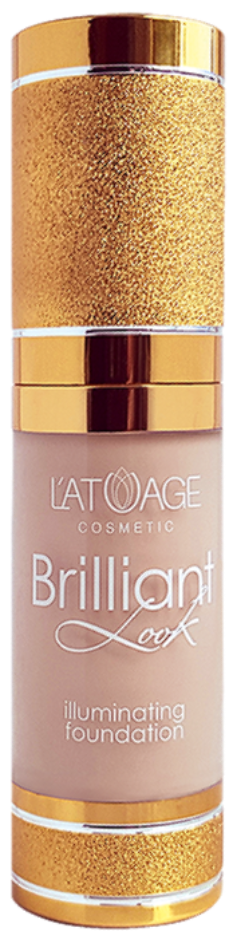 Latuage Тональный крем Brilliant look, 20 г, оттенок: 304 песочный