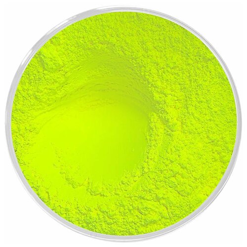 Пигмент Neon Yellow, 25мл пигмент neon green 25мл