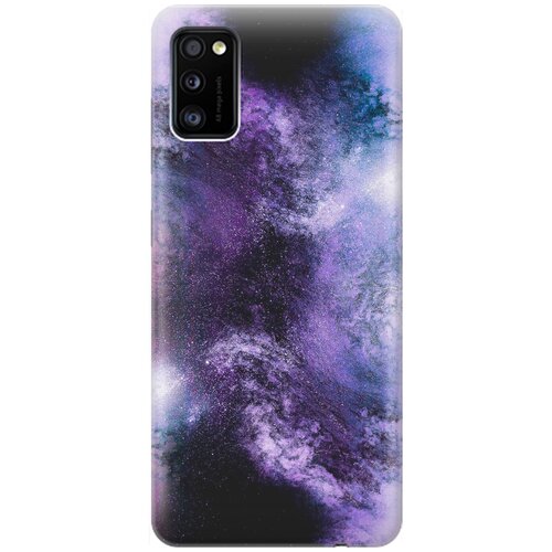 фото Re:pa накладка transparent для samsung galaxy a41 с принтом "космическое свечение"