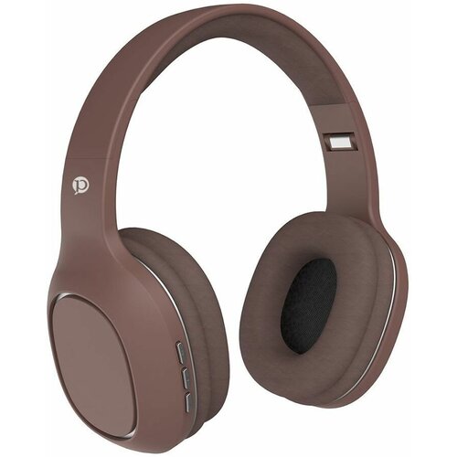 Наушники PERO BH04 Bluetooth накладные коричневый pwh-bh04br 413100₽