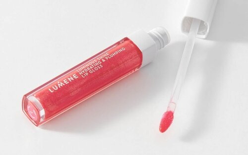 LUMENE Блеск для губ Luminous Shine Hydrating&Plumping Lip Gloss 7 розово-карамельный 0