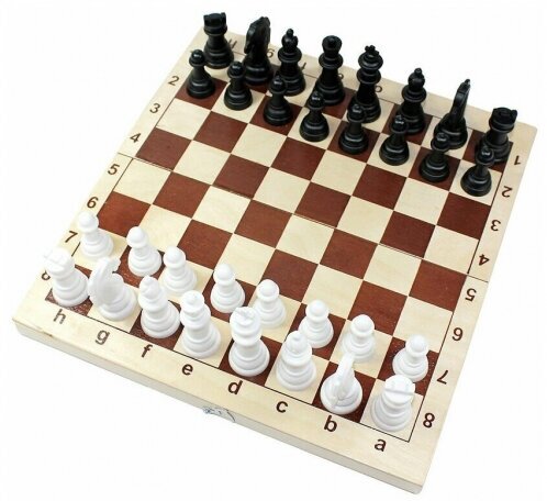 Настольная игра Десятое Королевство 03879 Шахматы и шашки (поле 29х29 см)
