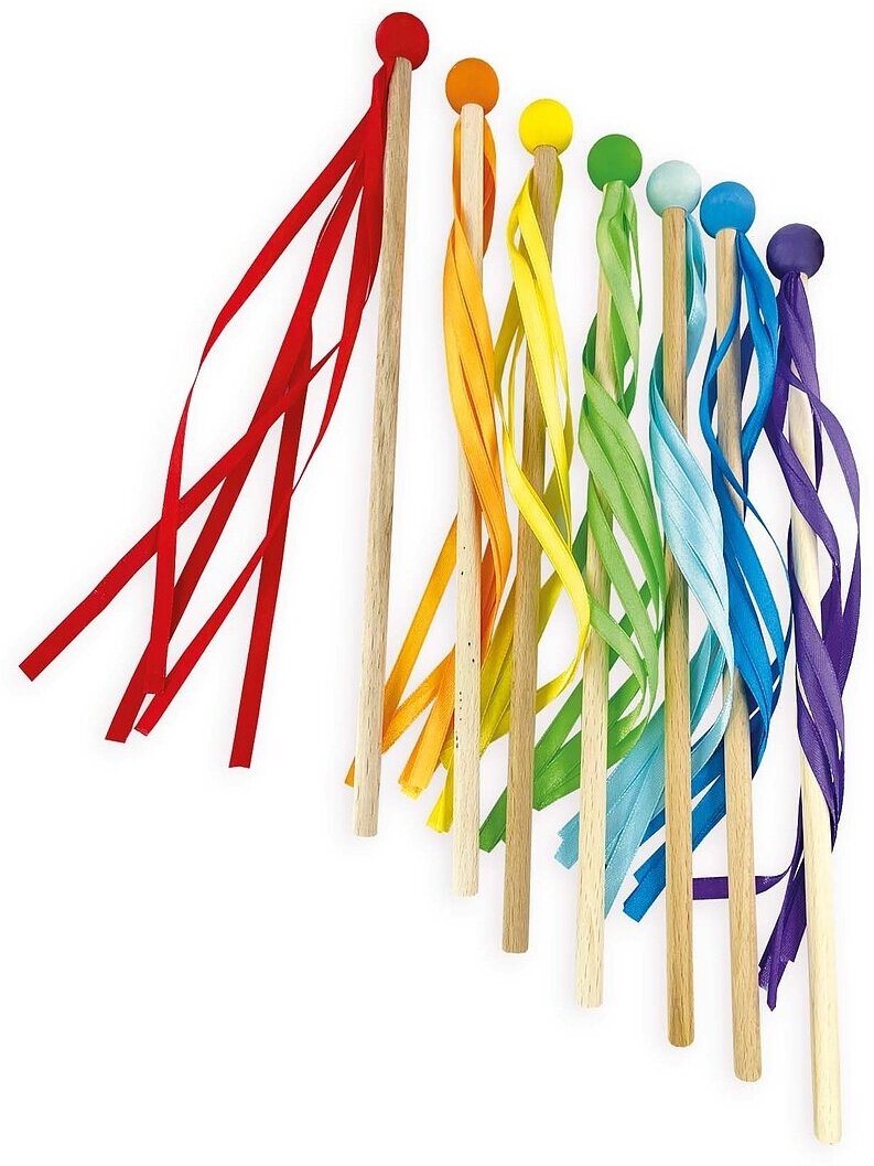 Волшебные палочки Радуга 7 шт праздничный аксессуар для детей Ulanik