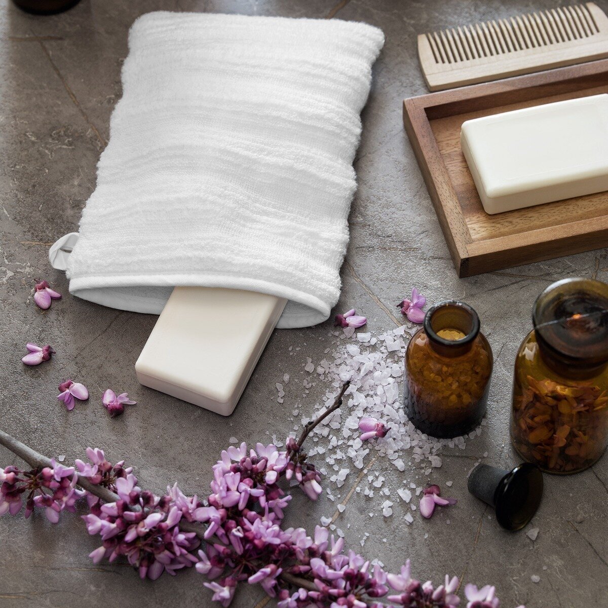 фото Галио бел Рукавичка для тела 20x15, 100% хлопок, 400 г/м2