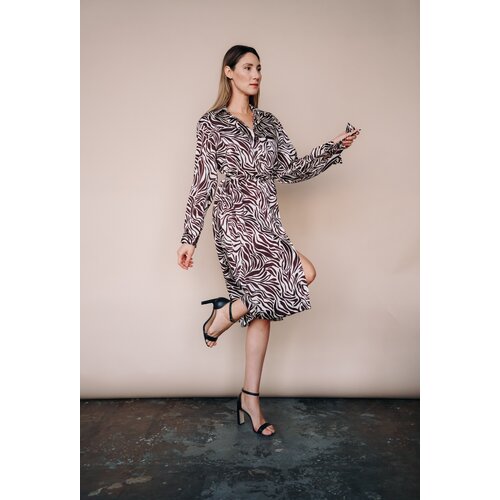 фото Платье lovelyday, размер m, бежевый