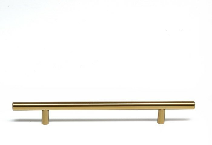 Ручка рейлинг CAPPIO, облегченная, d=12 мм, м/о 160 мм, цвет золото - фотография № 12