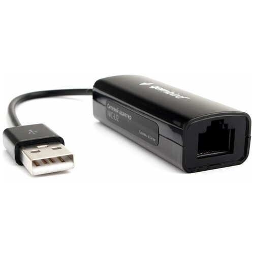 Сетевой адаптер Gembird NIC-U2 gembird сетевой адаптер ethernet usb 2 0 fast ethernet adapter nic u2