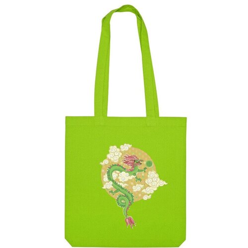 фото Сумка шоппер us basic, зеленый