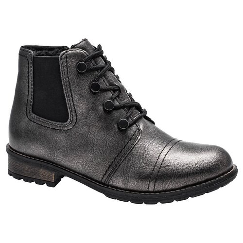 ботинки (женские) Rieker Y3314-90 серебристый серый 38
