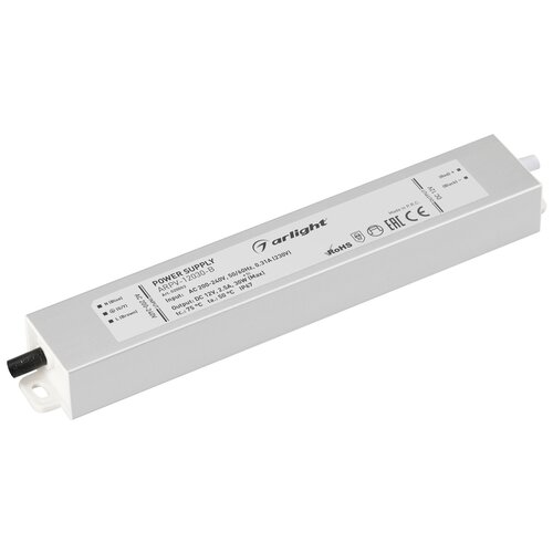 фото Блок питания arpv-12030-b (12v, 2.5a, 30w) (arlight, ip67 металл, 3 года)