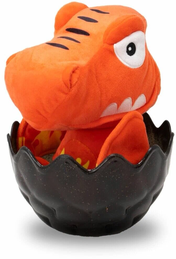 Мягкая игрушка Crackin Eggs Динозавр серия Лава со звуковым эффектом 22 см в ассортименте - фото №8