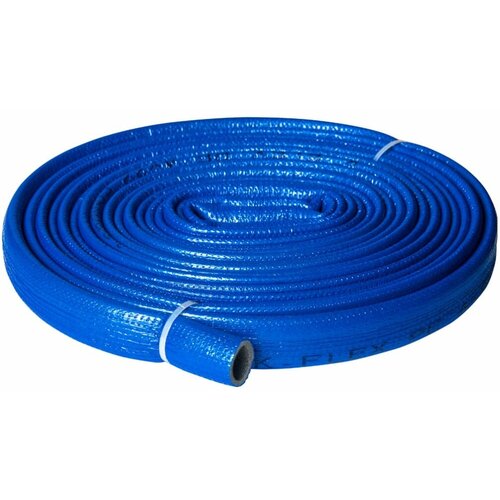 фото Теплоизоляция для труб k-flex pe compact в синей оболочке 35/4 бухта 10м r040352103pecb