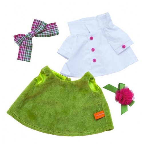 Комплект одежды для Ли-Ли «Бархатный сарафан и рубашка», Budi Basa