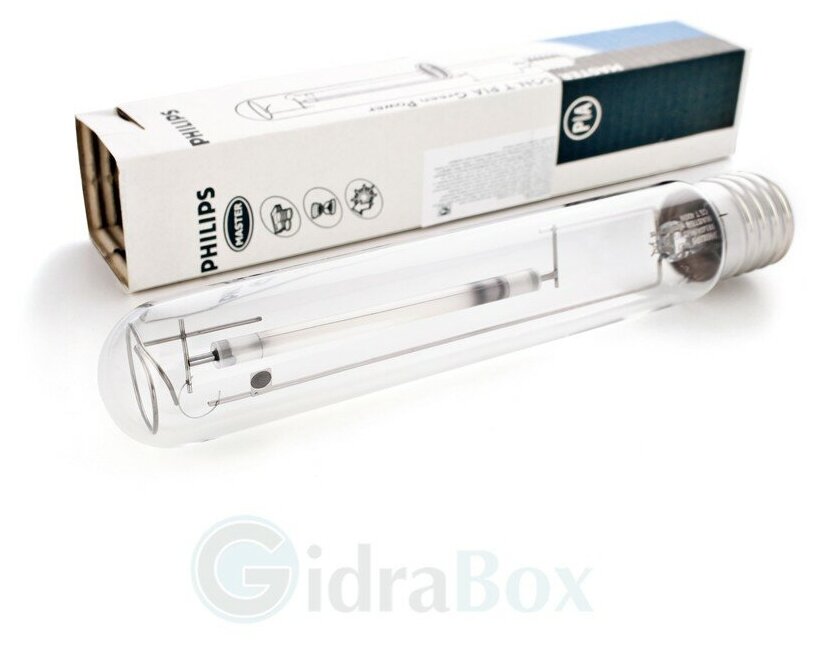 Натриевая газоразрядная лампа для растений Philips ДНаТ Green Power 400 Вт