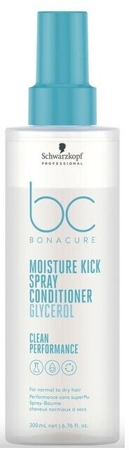 Schwarzkopf BC Moisture Kick Спрей-кондиционер Интенсивное Увлажнение (несмываемый), 200 мл