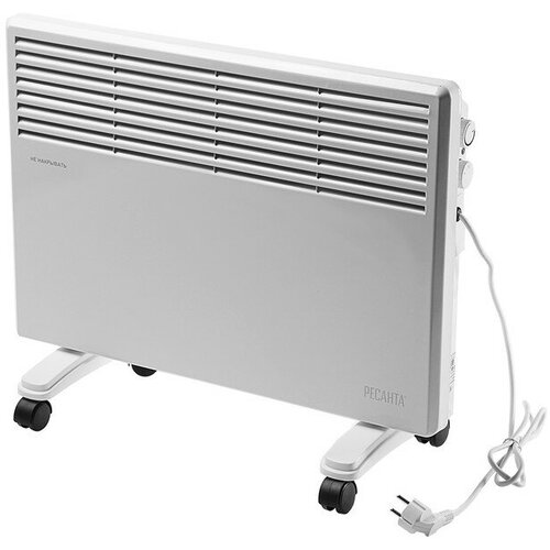 Обогреватель Ресанта ОК-1600 конвекторный 1600 Вт 16 м колесики белый 575700₽