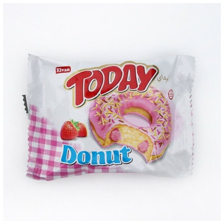 Кекс Donut Today, клубника, 50 г