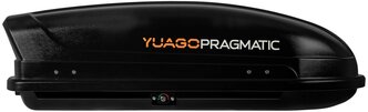 Автобокс YUAGO Pragmatic Черный (тиснение) (EuroLock)