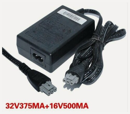 Изображение товара Блок питания для принтера HP 0957-2231 / 32V 375mA, 16V 500mA, 3-pin