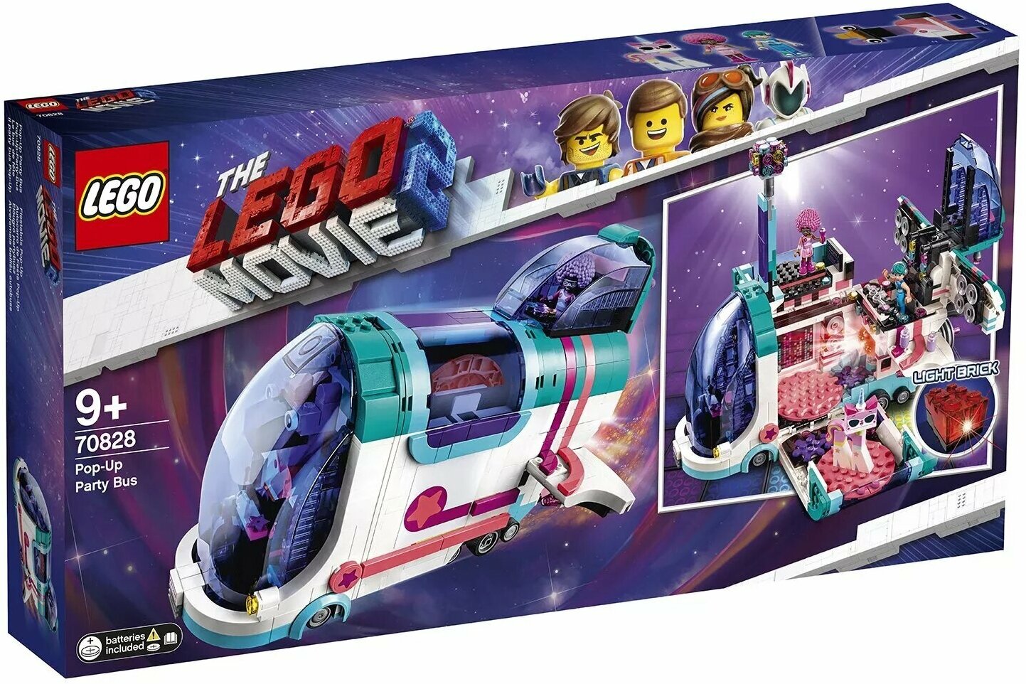 Конструктор LEGO The LEGO Movie 70828 Автобус для вечеринки, 1024 дет.
