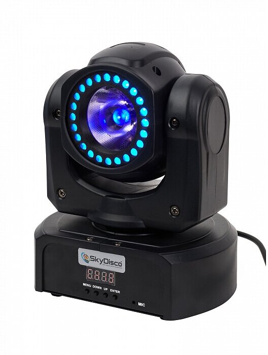Вращающаяся голова светодиодная SkyDisco RGB 25 LED