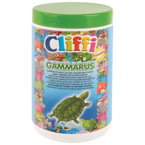 Cliffi (Италия) Для черепах средние сушеные креветки 100мл (Gammarus) PCAA301  Gammarus 0,009 кг 40401