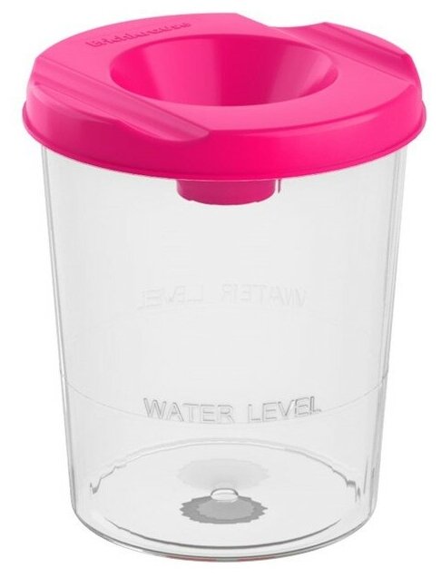 фото ErichKrause Стакан-непроливайка Neon Solid, розовый