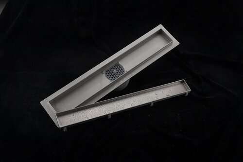 Изображение товара Трап для душа Gappo G87007-4, нержавеющая сталь, 70х700 мм, под плитку