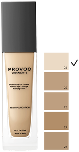 Фото Provoc Тональный флюид Checkmatte Foundation