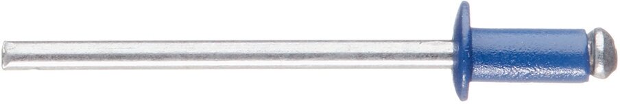 фото Заклепка вытяжная 3,2x6 мм алюминий/сталь синяя RAL 5005 (100 шт.)