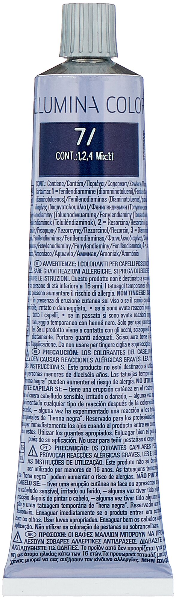 Крем-краска WELLA ILLUMINA COLOR 7/, 60 мл — фото 1