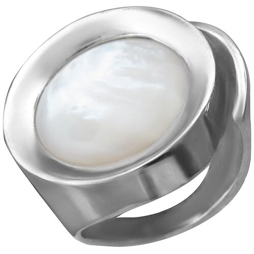 фото Эстет серебряное кольцо с обсидиан к3к453568, размер 18