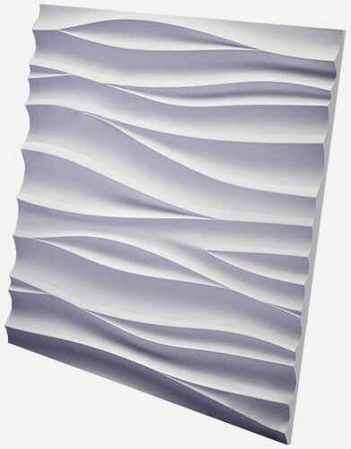 Изображение товара 3D стеновая панель из гипса SILK-1 артикул D-0002-1 от Artpole