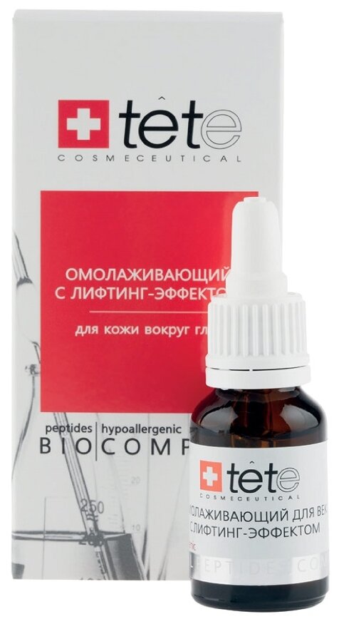 TETe Cosmeceutical Омолаживающий биокомплекс для для кожи вокруг глаз с лифтинг-эффектом, 15 мл