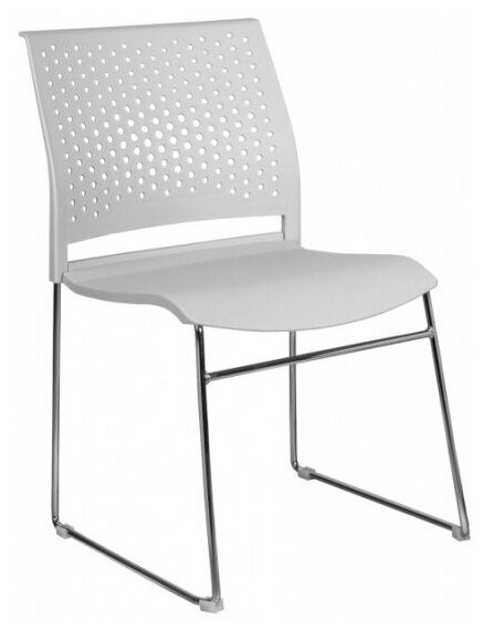 Кресло офисное Riva Chair RCH D918 (D918-1) Светло-серый пластик