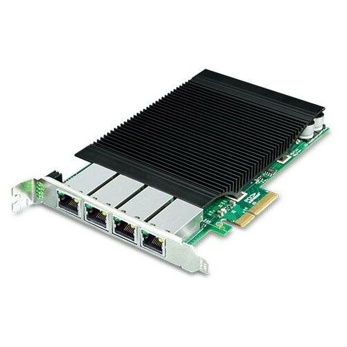 PLANET 4-Port 10/100/1000T 802.3at PoE+ PCI Express Server Adapter (120W PoE budget, PCIe x4, -10 to 60 C, Intel Ethernet Controller) 1pc m 2 nvme ssd to pci express adapter card pci express 3 0 x4 expansion card adapter pcie x4 x8 x16 interface for windows