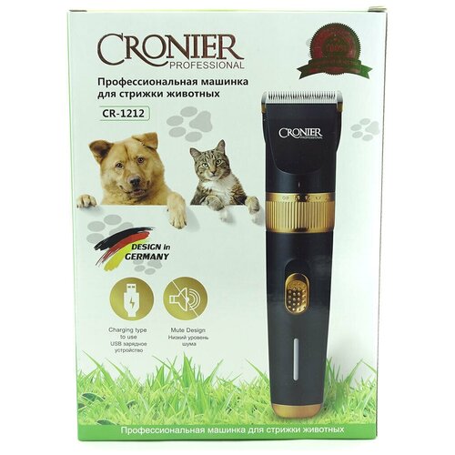 Профессиональная машинка для стрижки животных Cronier CR-1212 179000₽
