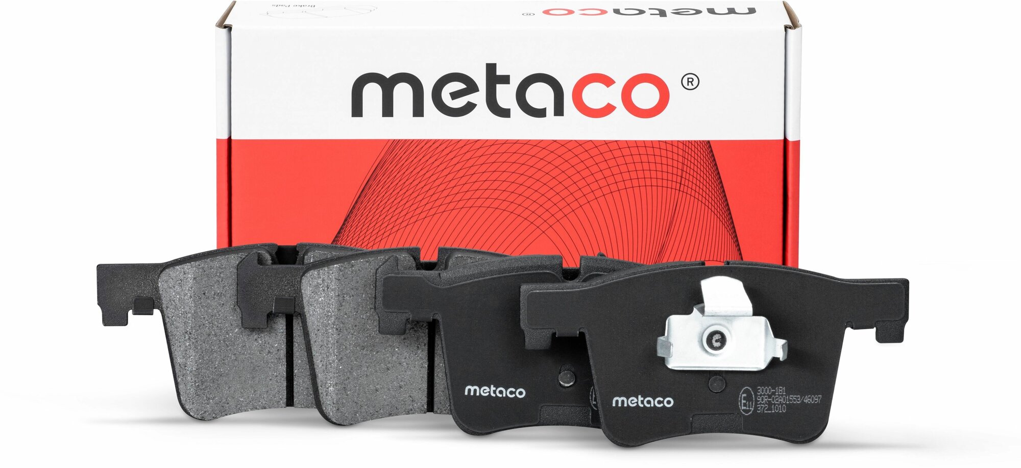 Колодки тормозные передние к-кт Metaco 3000-181