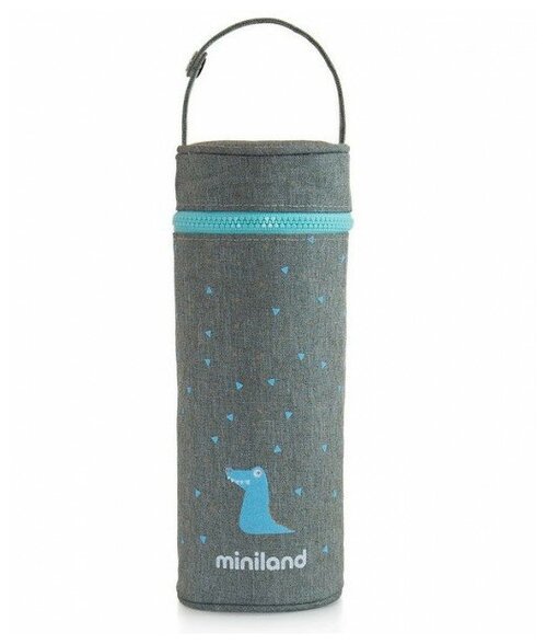 Miniland Термо-сумка для бутылочек Silky, цвет голубой, 350 мл