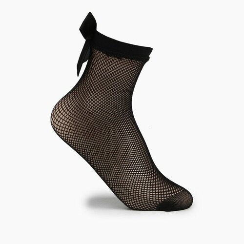 Носки HOBBY LINE, размер 36, белый, черный носки hobby line размер 36 41 черный