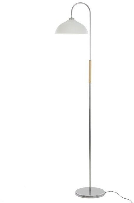 фото Торшер "Сара" 1х15Вт Е27 хром 44х44х165см