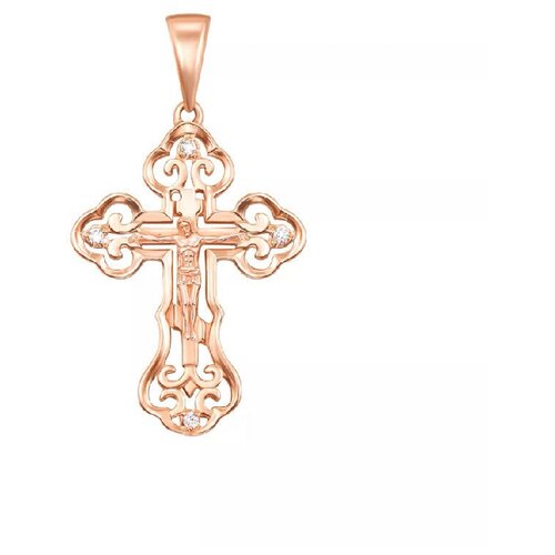 фото Подвеска крест из золота крымский юз 1315021