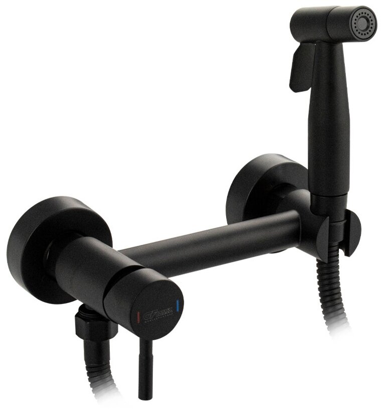 фото Набор GFmark бидe гигиенический, чёрный из нержавеющей стали марки 304